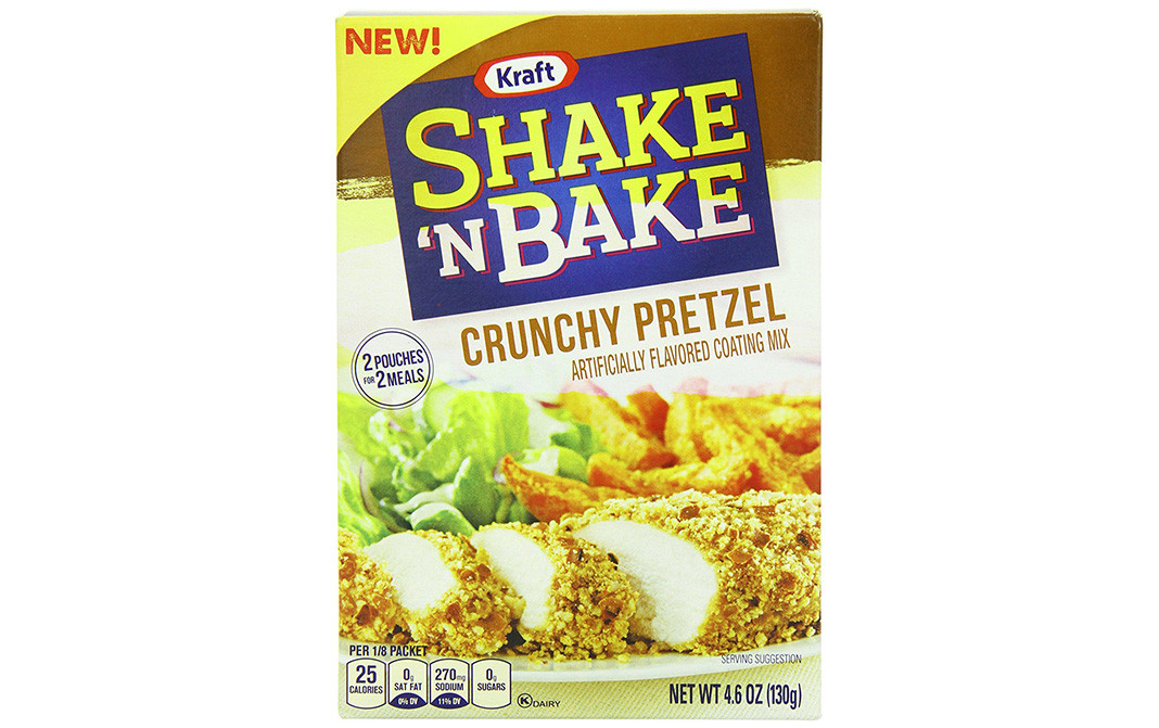 Kraft Shake 'N Bake Crunchy Pretzel Reviews Ingredients Recipes